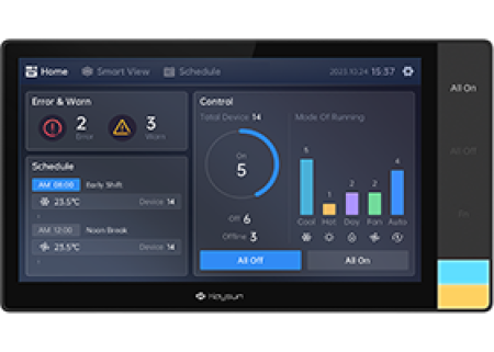 Centrálny ovládač KCCT-128C IPS